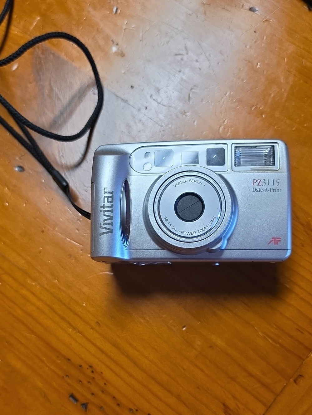 PZ3115 Silver Date-A-Print 35mm Film Camera